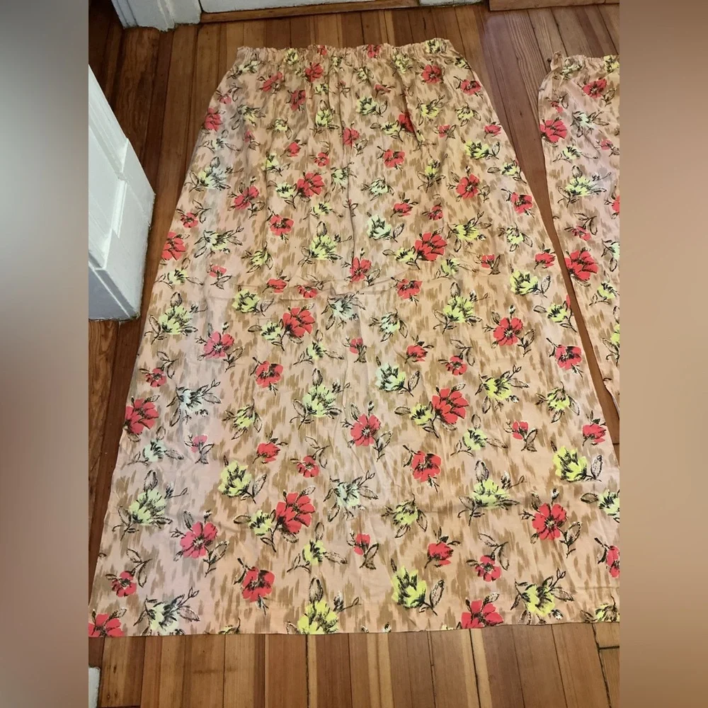 💎 Vintage Belle Amie Cotton Drapes made in France